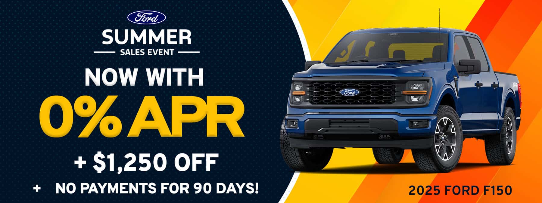 Finance Special on a new Ford F-150 near Fort Wayne, Indiana