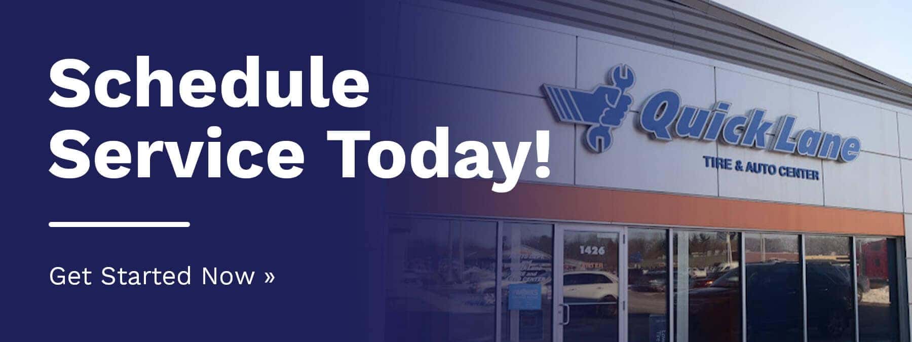 Schedule Service at Hunter Ford's Quick Lane in Marion!