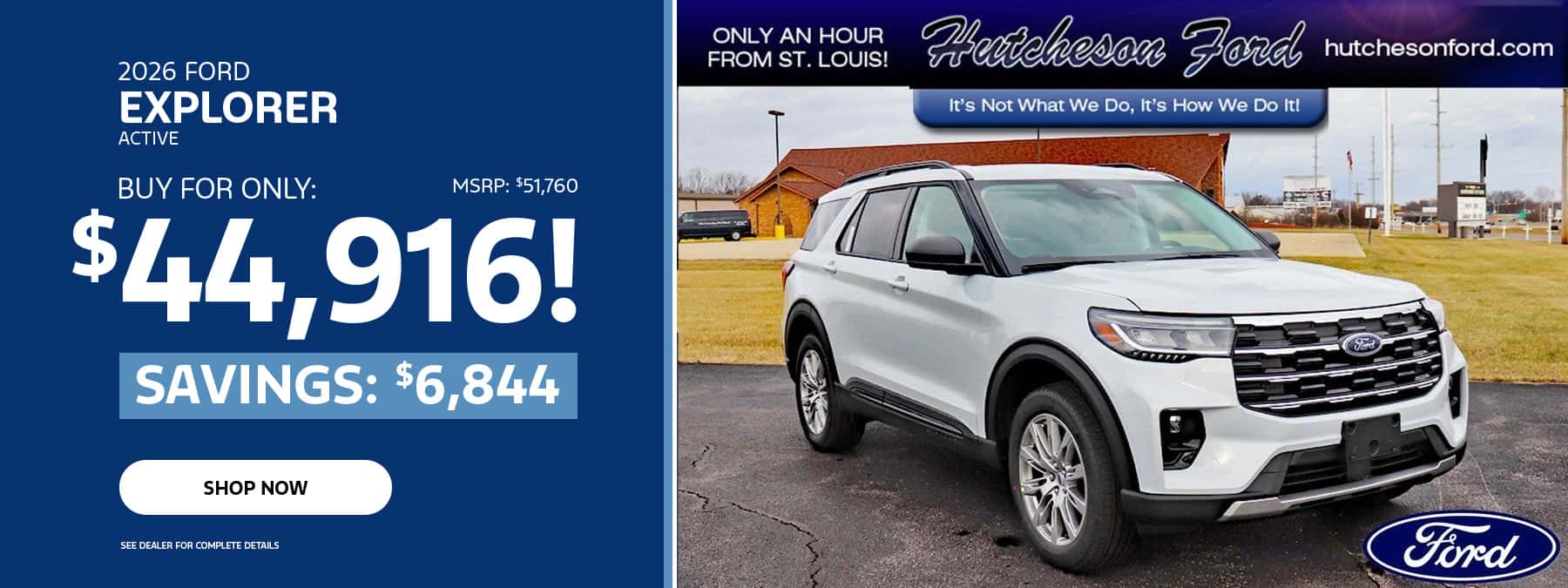 New 2026 Ford Explorer Active