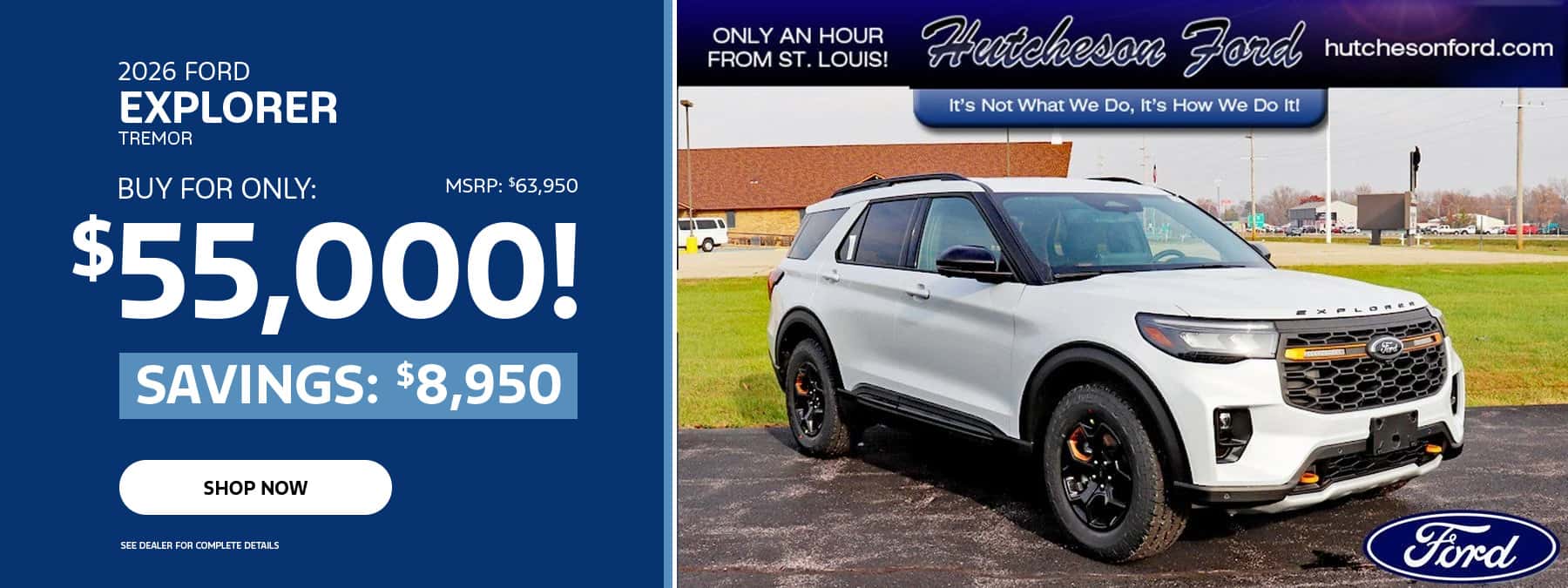 New 2026 Ford Explorer Tremor®