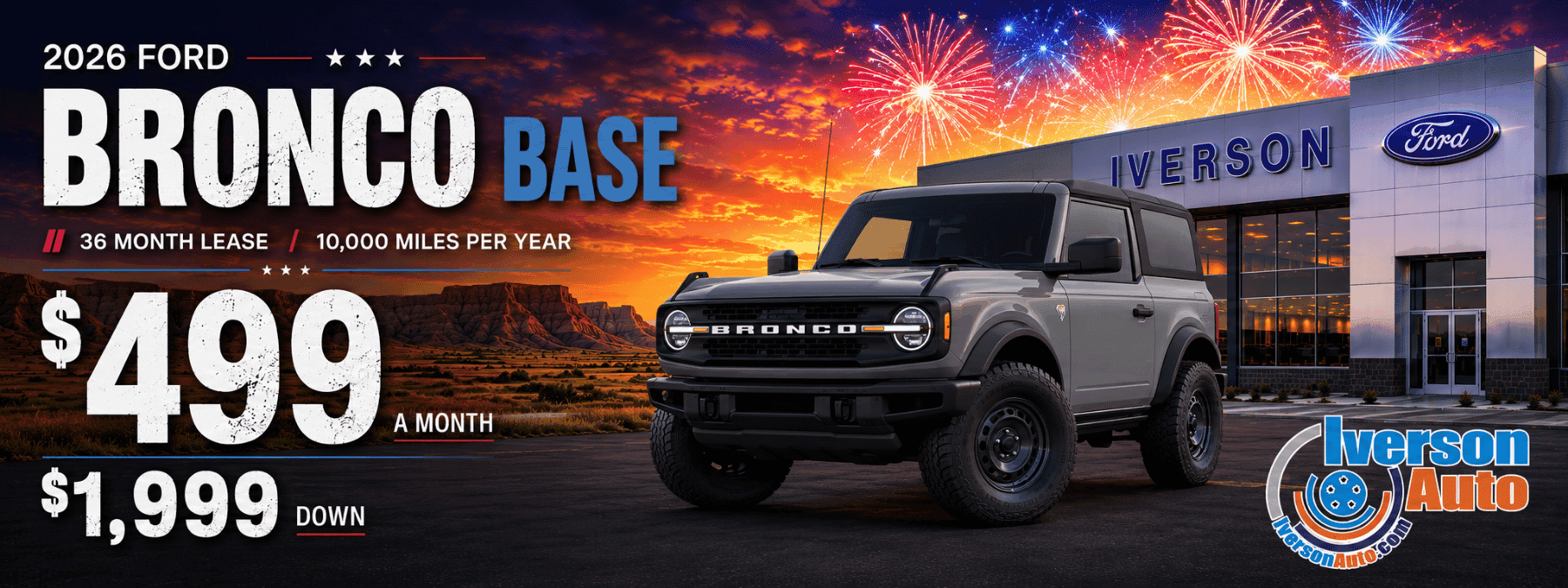 Ford Bronco 2026 July Special