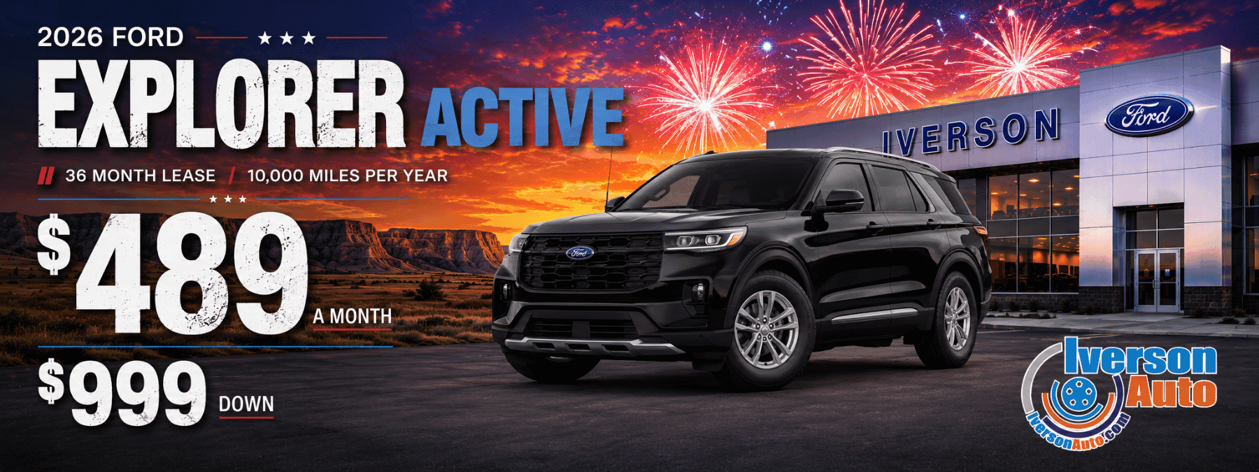 2026 Ford Explorer Active July Special