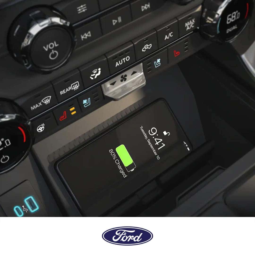 2023 FOrd F-150 Wireless Charger