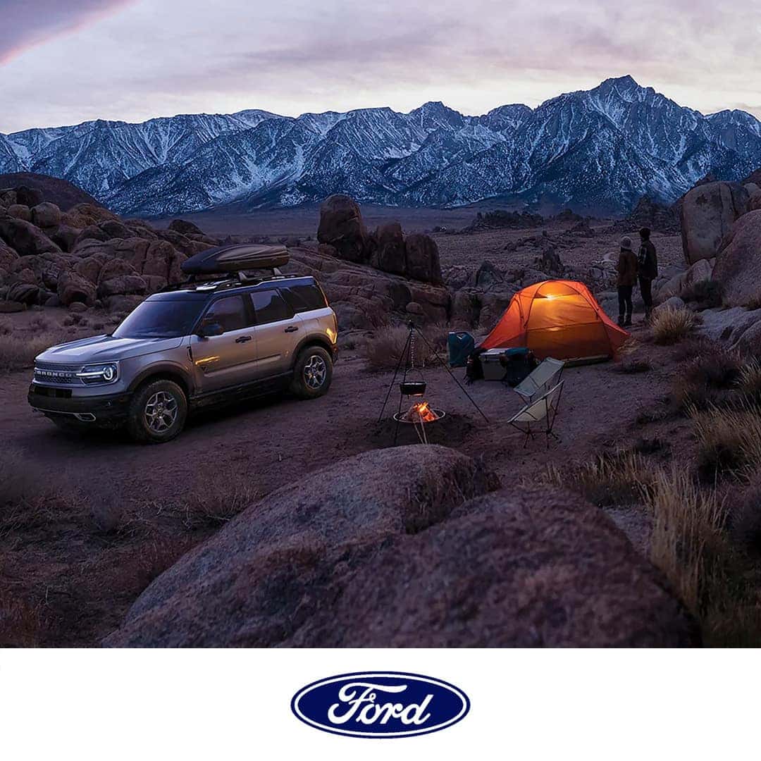 2023 Bronco Sport - Camping Off Road at Night