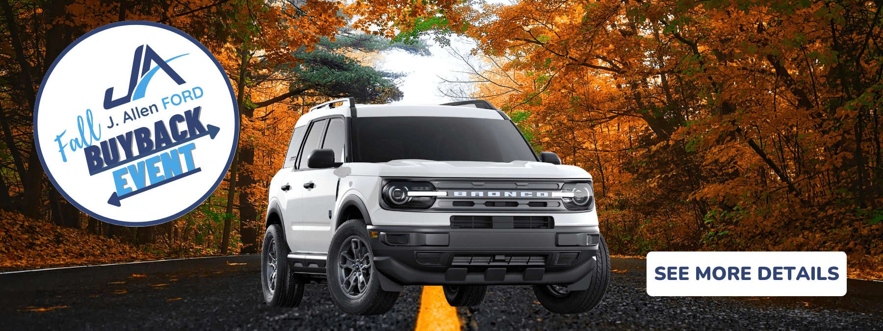 Fall Buy Back Ford Desktop Website Banner