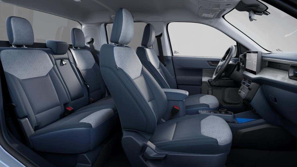 2025-Ford-Maverick-Interior-Color-Option-Navy-Pier-Unique-Cloth-Bucket-Front-Seats-