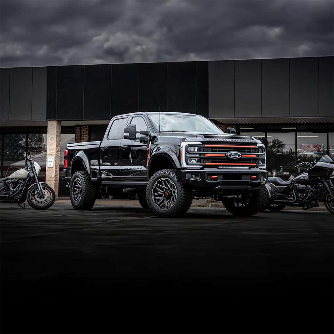 F-250 Harley Davidson Ford Custom Truck