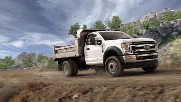 Ford dump truck upfits