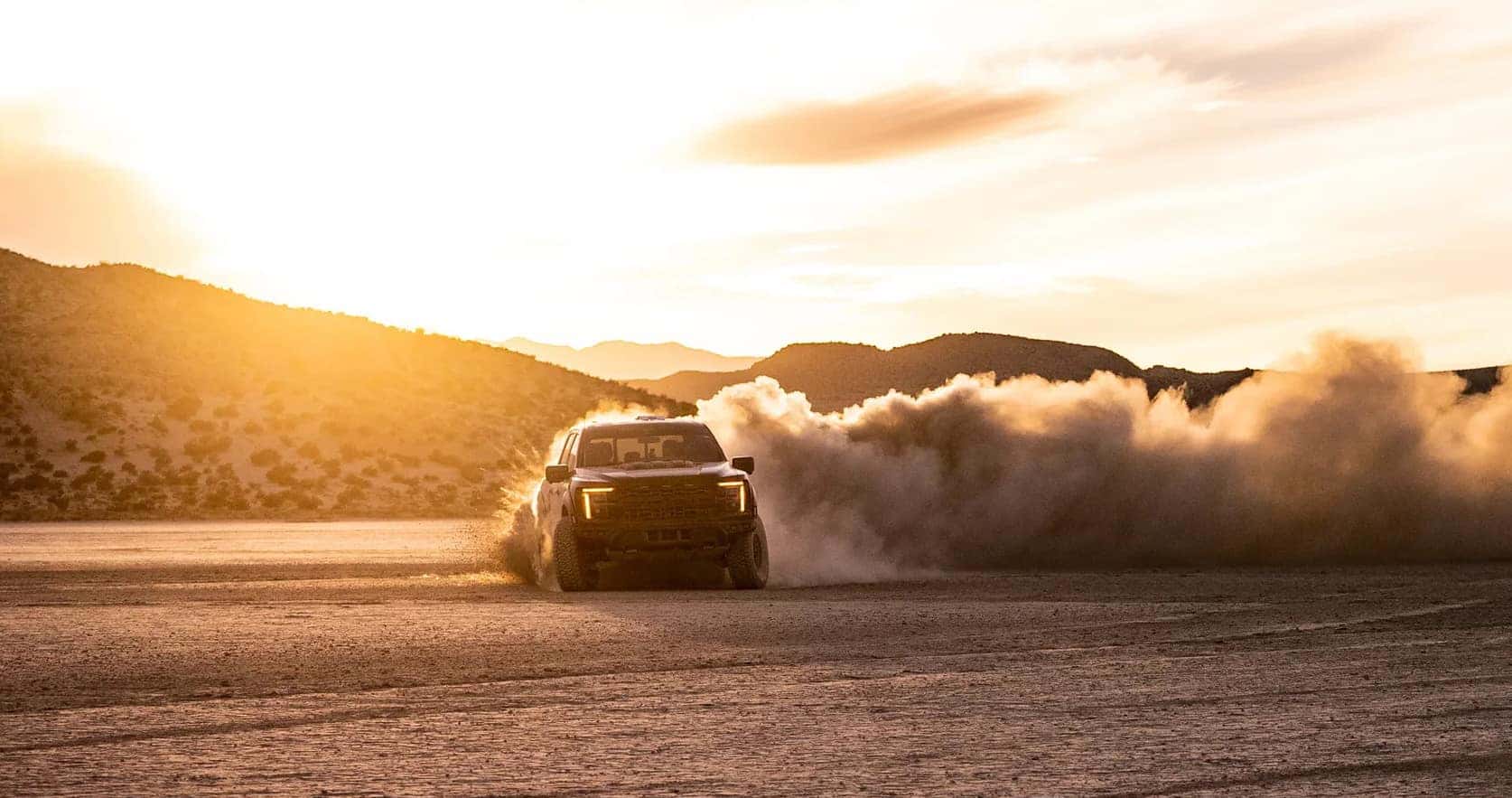 2025 Ford Raptor R Sliding Through the Desert