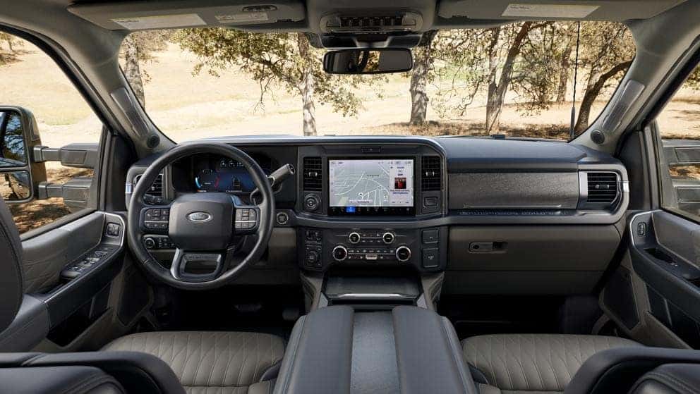 2026 Ford F-450 Platinum interior view of cabin