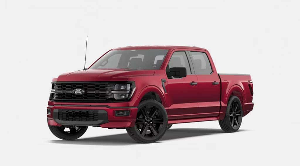 2026 F-150 STX trim level shown against a white background