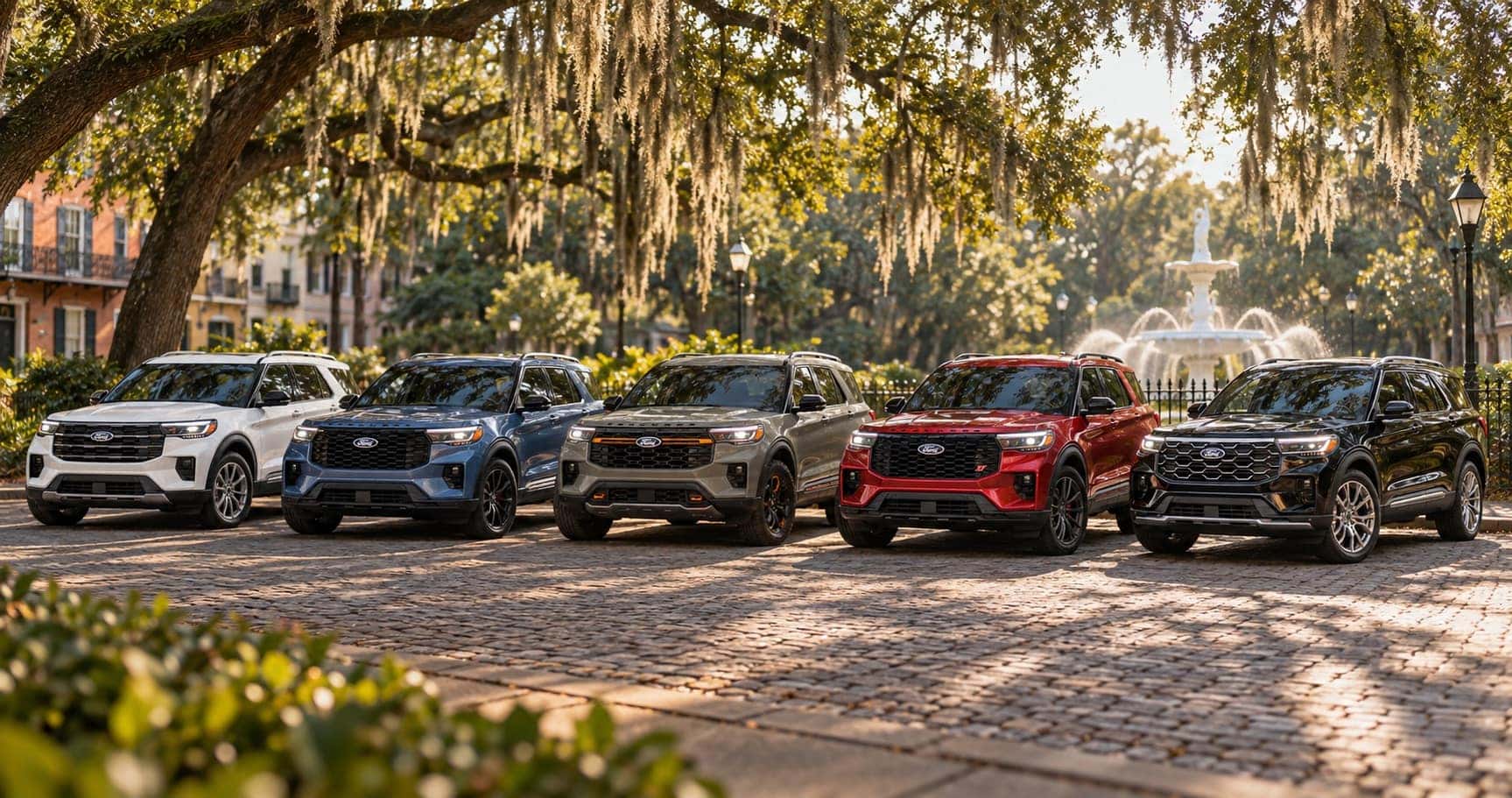 2027 Ford Explorer trim level lineup in Savannah, GA