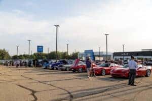 car show at Jeff Belzer's