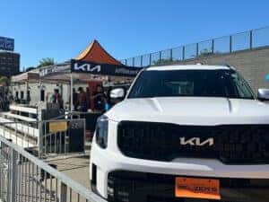 Kia Telluride at Rhythm & Brews event