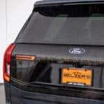 back of 2025 Ford Expedition Tremor, showing Split Tailgate