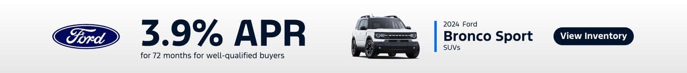 Bronco Sport APR Offer