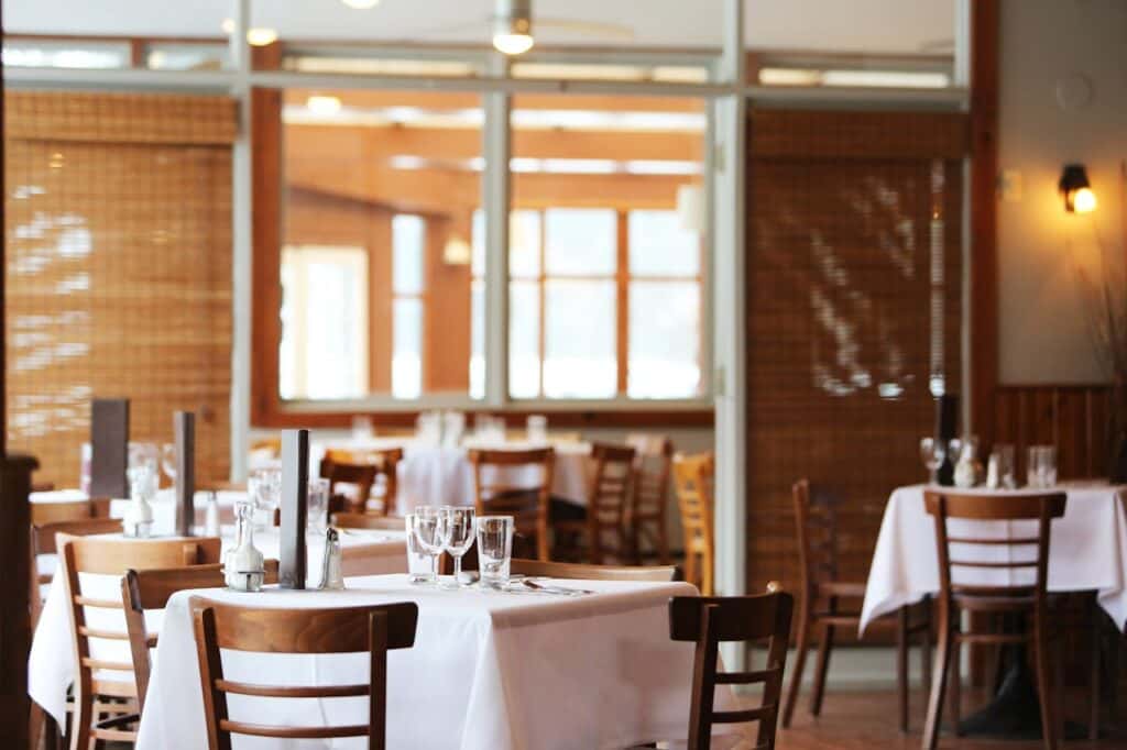 Restaurant seating