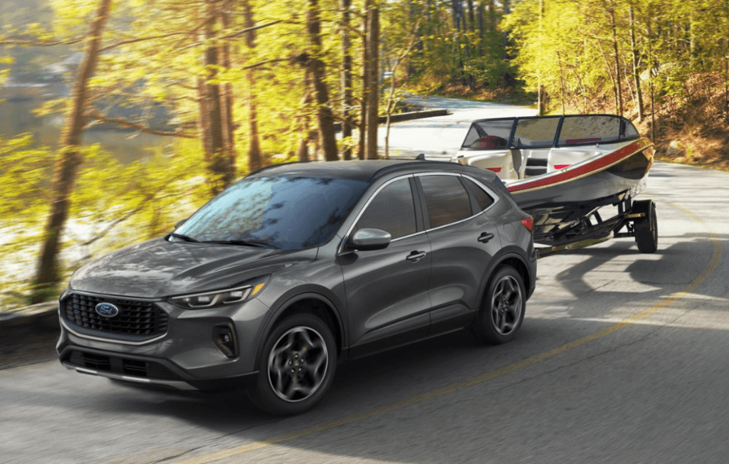 Ford Escape Towing Boat