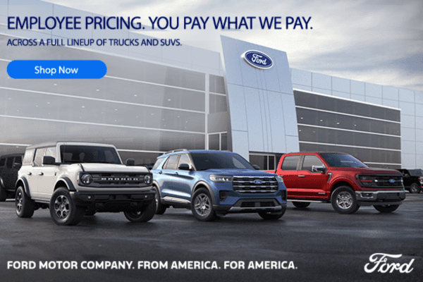  From America. For America - Ford Employee Pricing.
