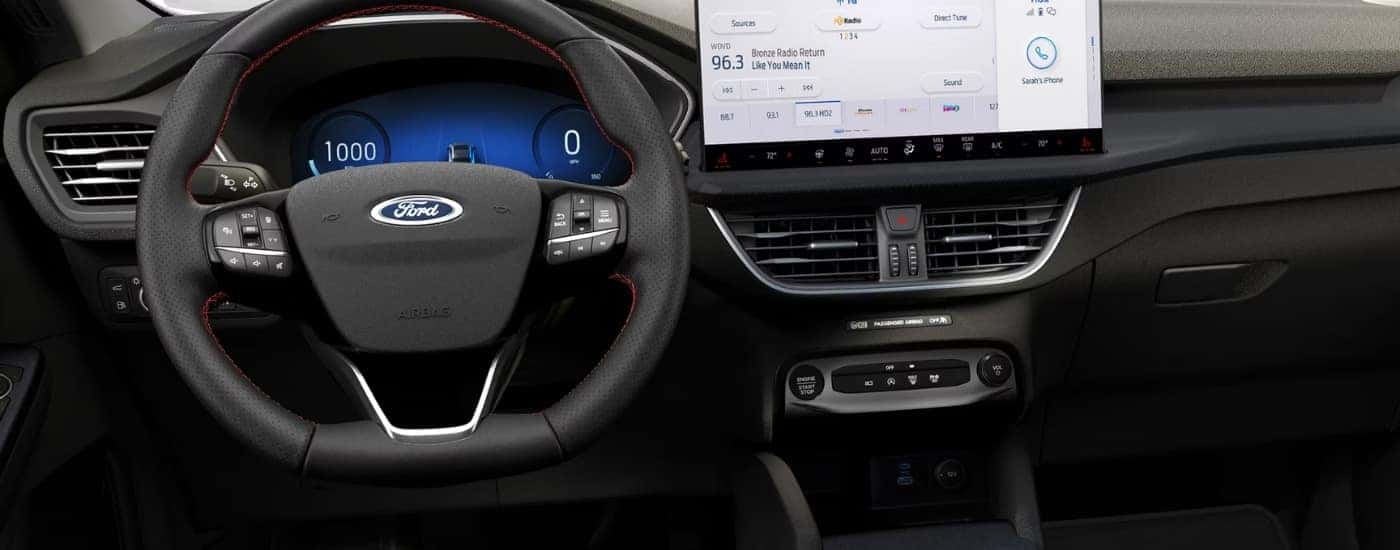 Infotainment screen in a 2026 Ford Escape ST-Line Elite
