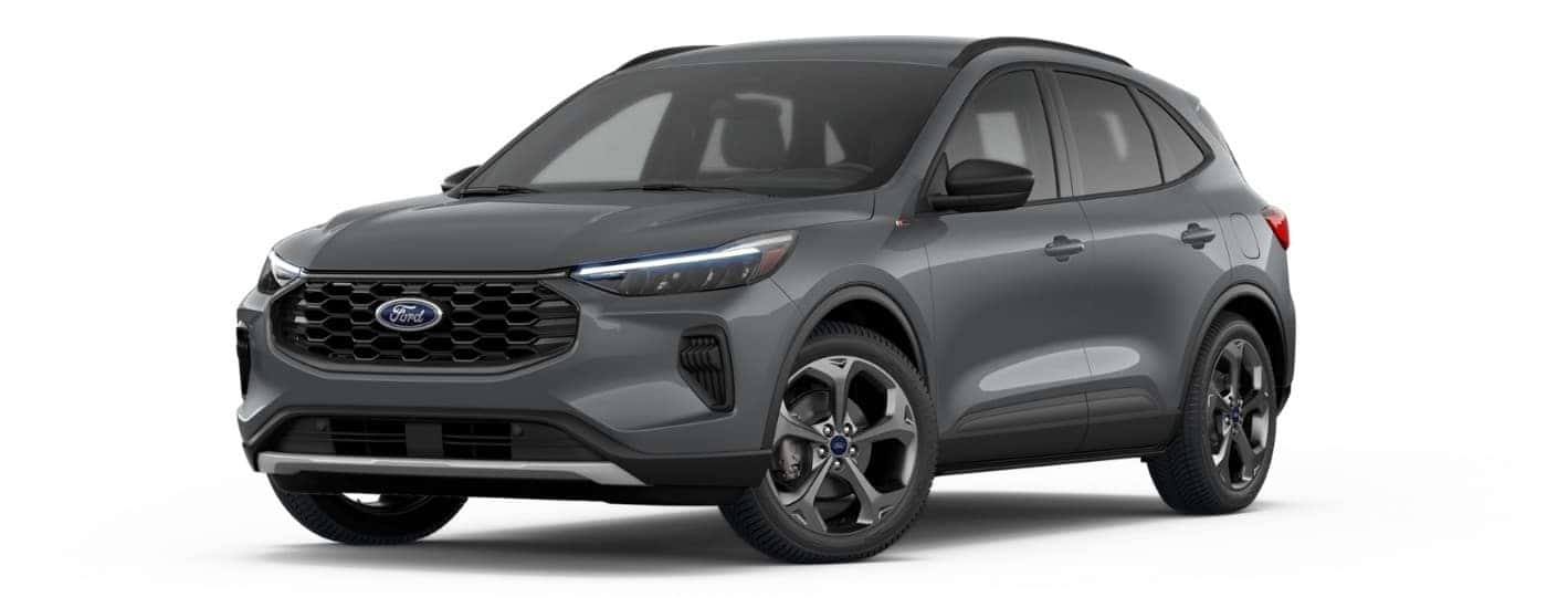 Grey 2026 Ford Escape ST-Line angled left