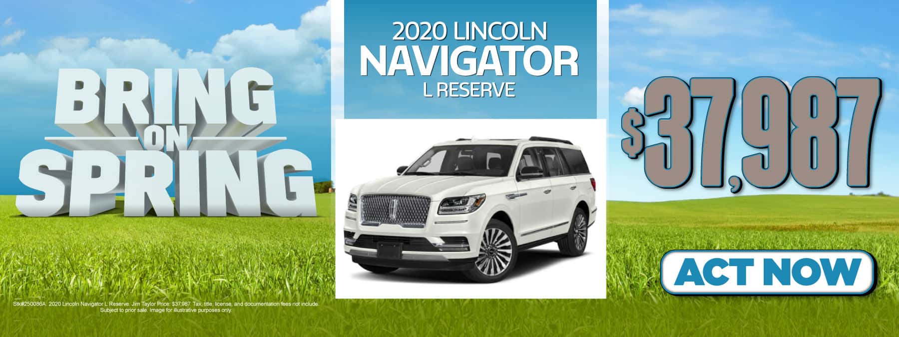 2020 Lincoln Navigator L Reserve $37,987