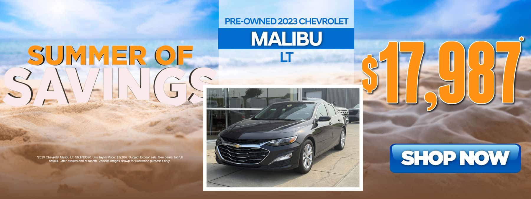 Pre-Owned 2023 Chevrolet Malibu LT "$17,987 LINK TO VEHICLE"