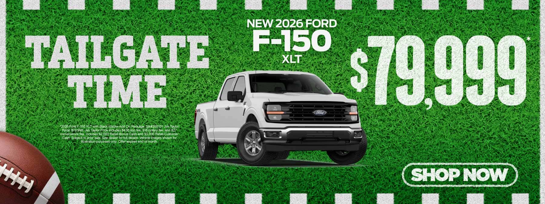 New 2026 Ford F-150 XLT $79,999*