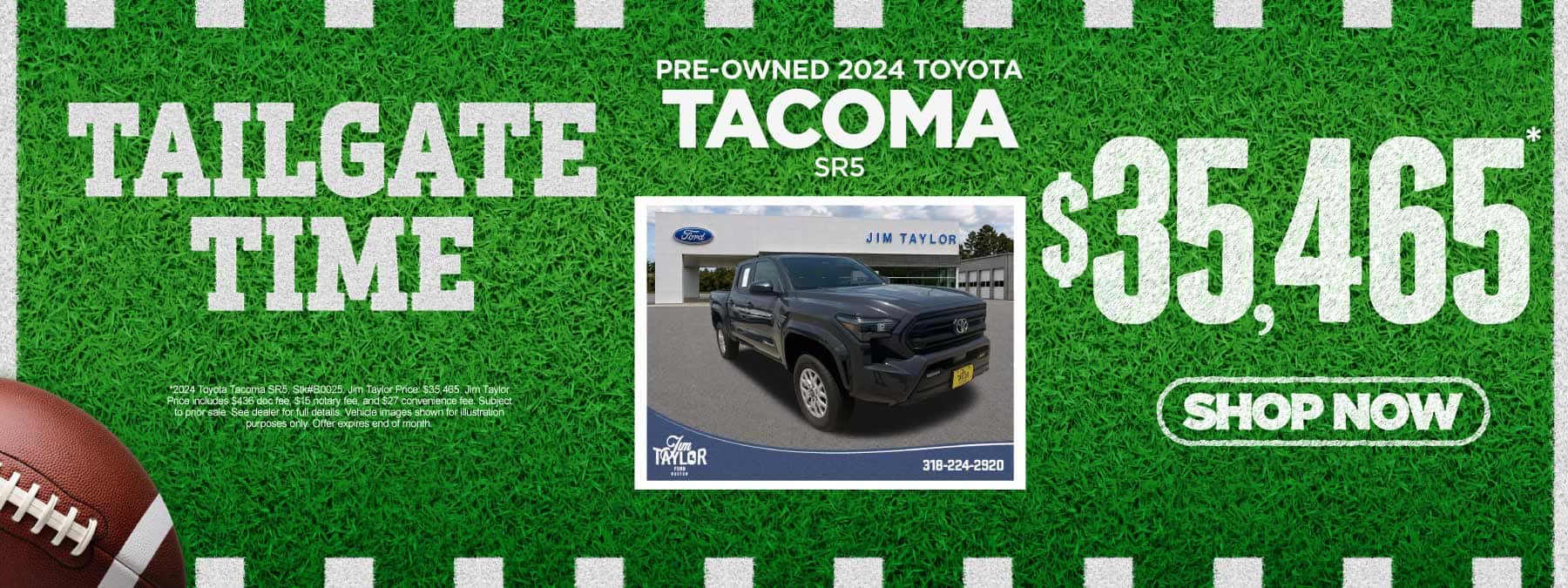 Pre-Owned 2024 Toyota Tacoma SR5