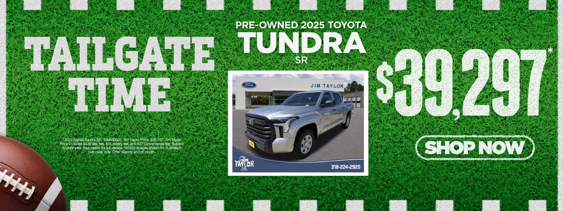 Pre-Owned 2025 Toyota Tundra SR