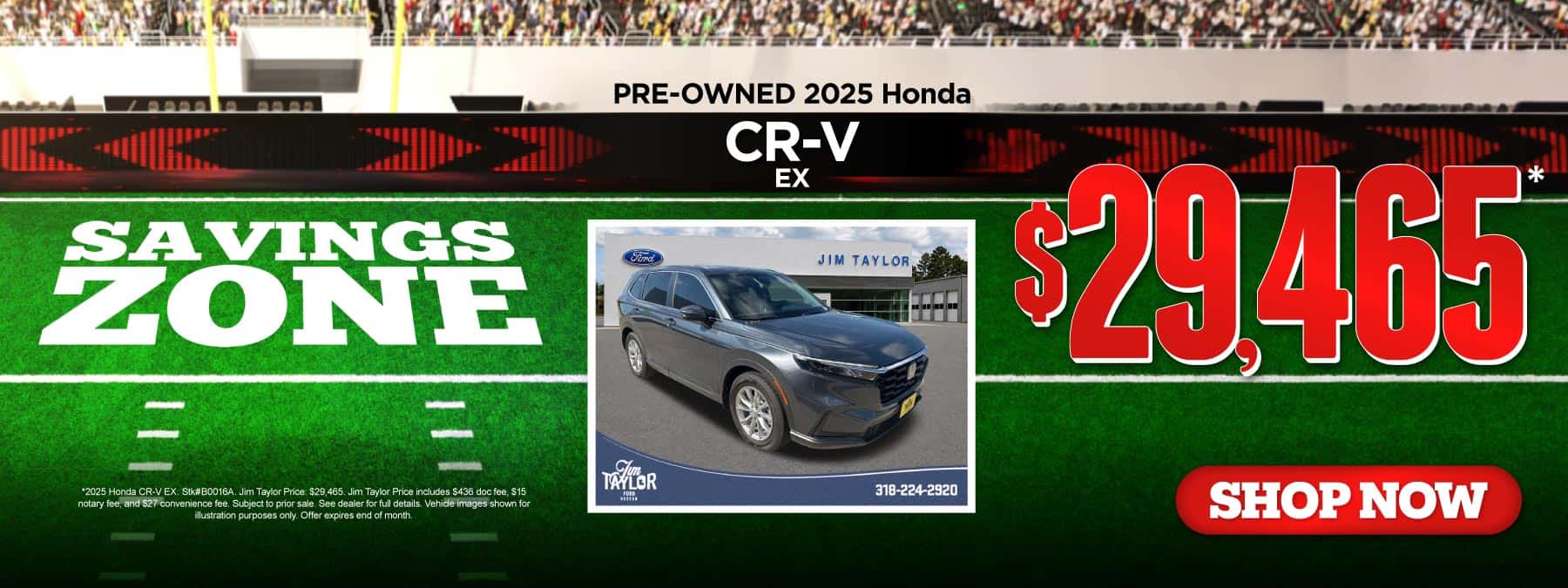 Pre-Owned 2025 Honda CR-V EX - $29,465*