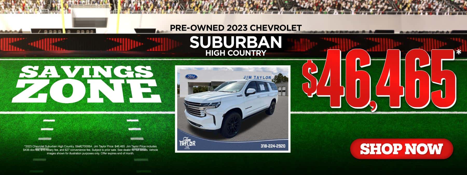 Pre-Owned 2023 Chevrolet Suburban High Country