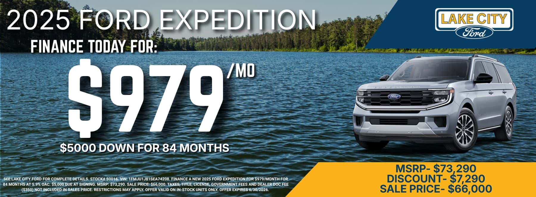 Lake City Ford | 2025 Ford Expedition