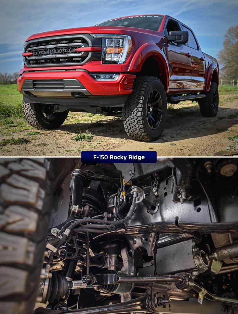 Rocky Ridge Lifted Ford Truck