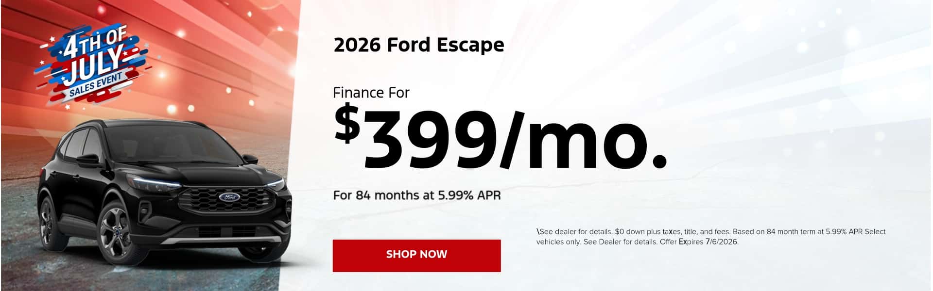 4th of July Escape