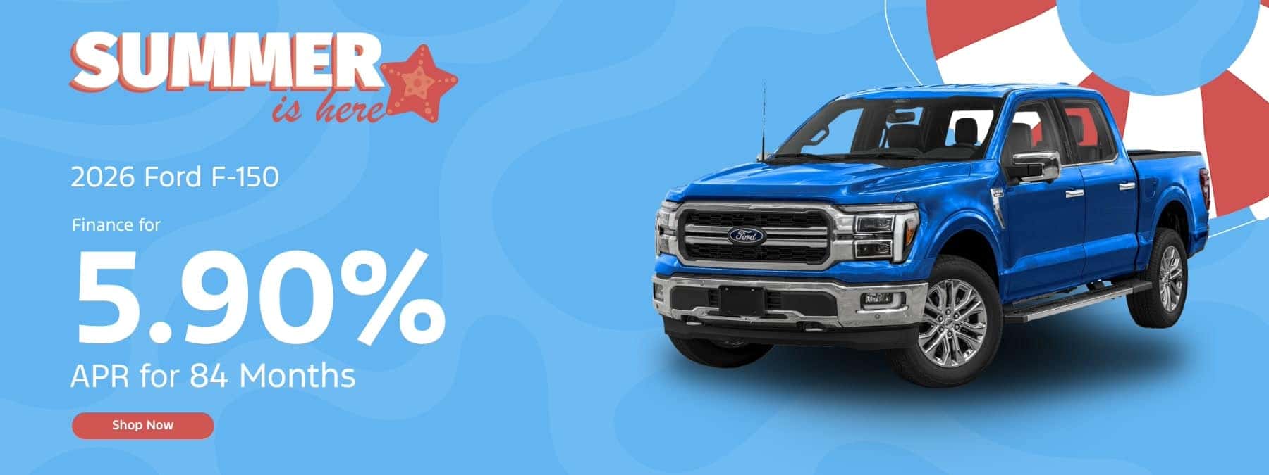 2026 Ford F150 5.9% APR for 84 months