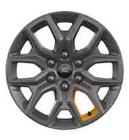 18x 8 5dark carbonized gray-painted aluminum wheels with electric spice pocket