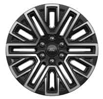 20x 8 5ebony bright machined-aluminum wheels