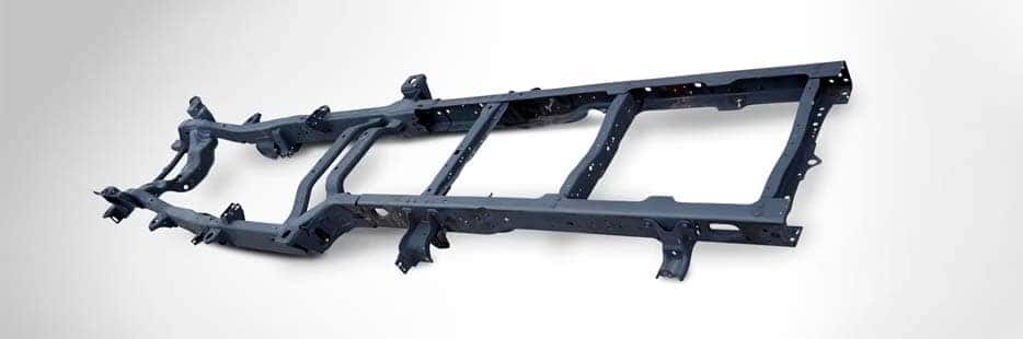 Fully Boxed, High-Strength Steel Frame
