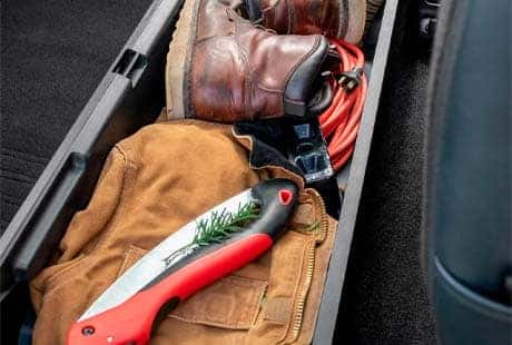 Rear Under-Seat Storage