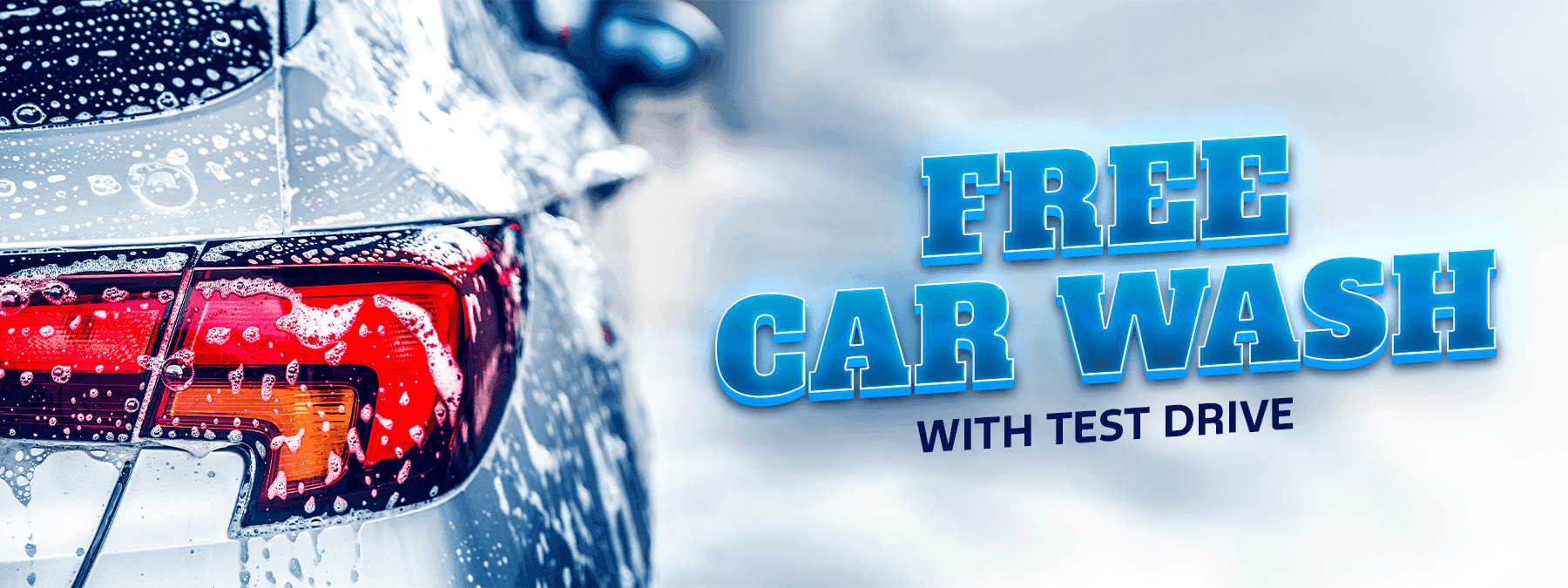 free car wash with test drive