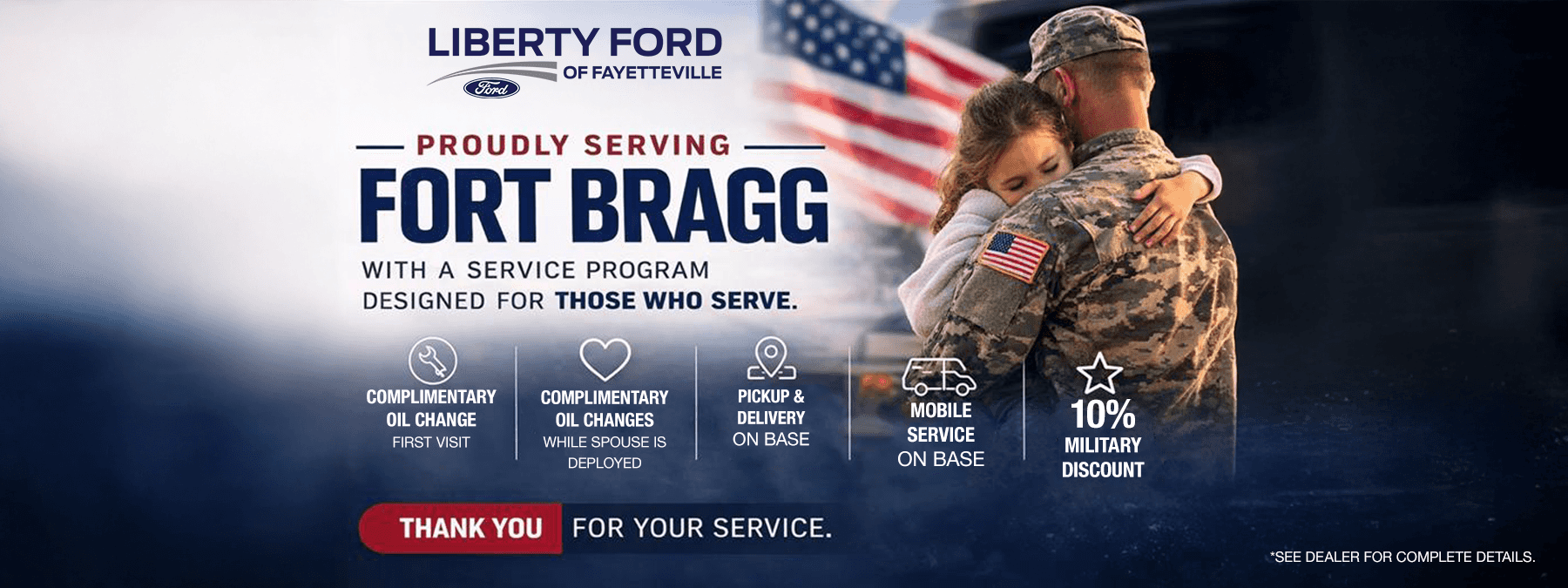 Proudly Serving Fort Bragg