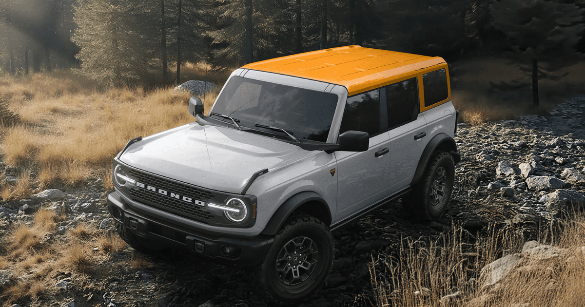 Ford Bronco roof options