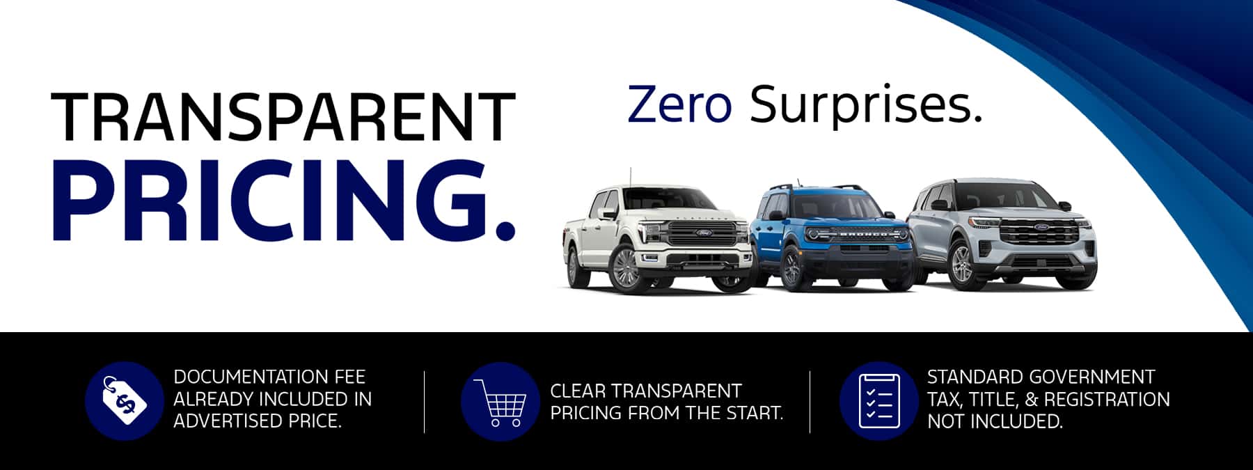Transparent Pricing