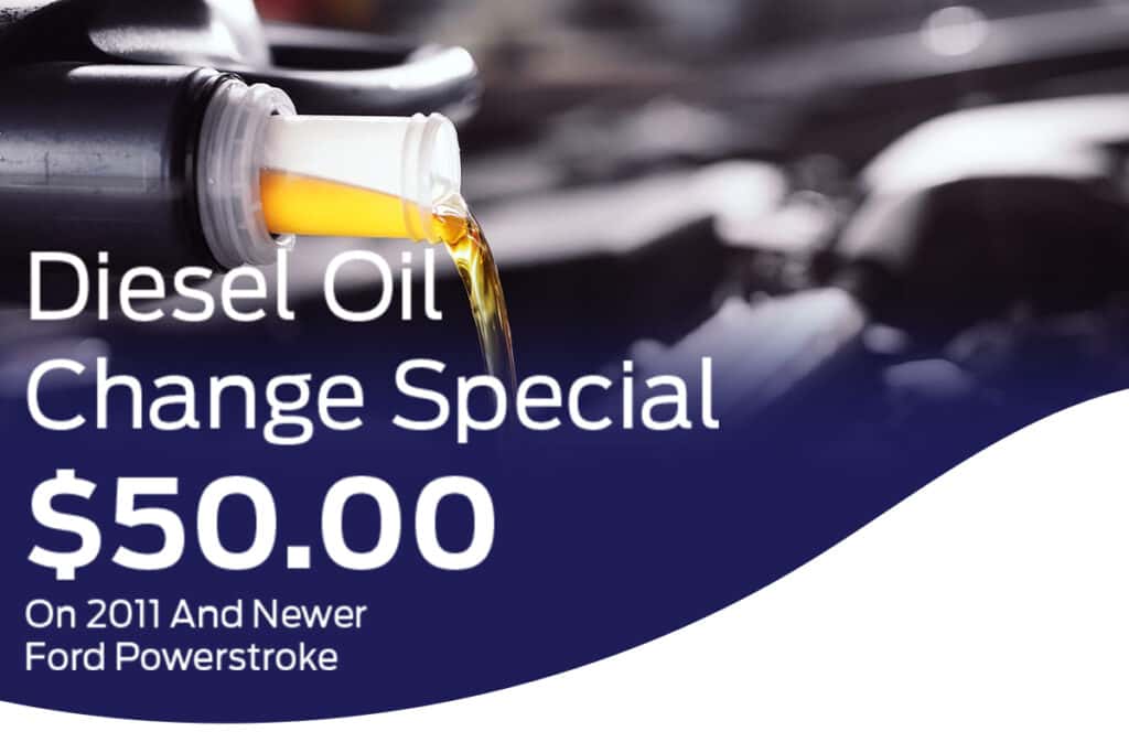 Diesel Oil Change Special