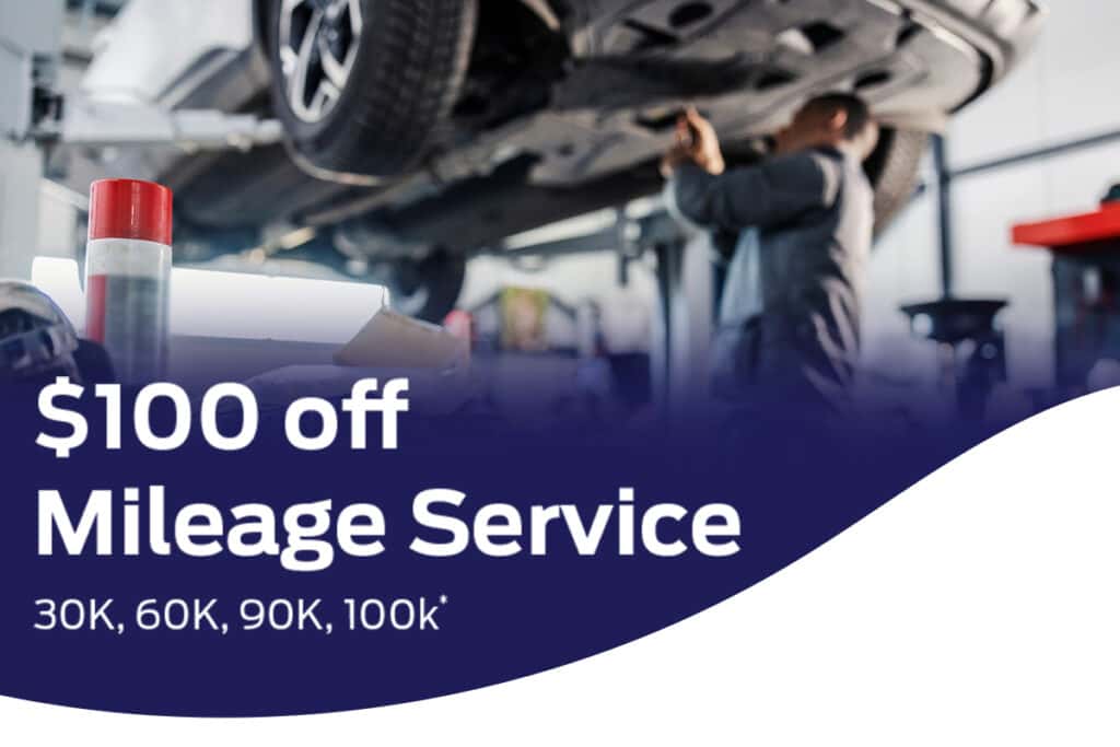 $100 Off Mileage Service