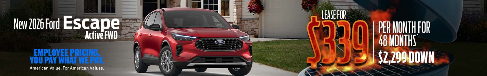 New 2026 Ford Escape Active FWD