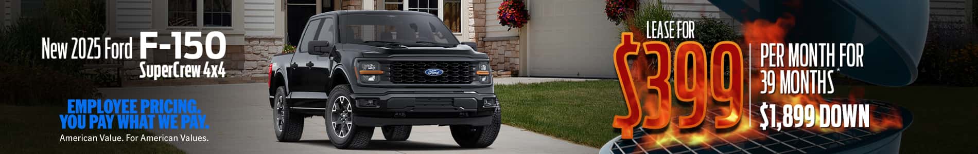 New 2025 Ford F‑150 SuperCrew 4x4