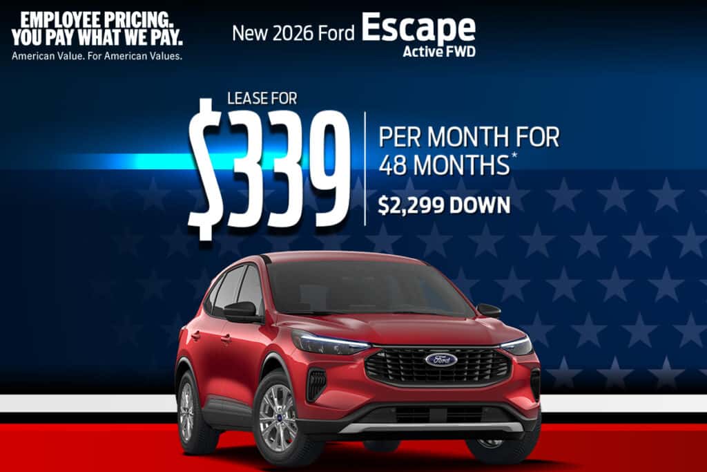 New 2026 Ford Escape Active FWD