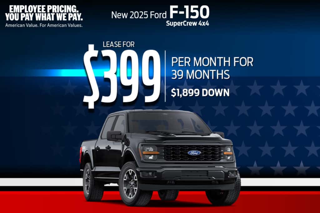 New 2025 Ford F‑150 SuperCrew 4x4